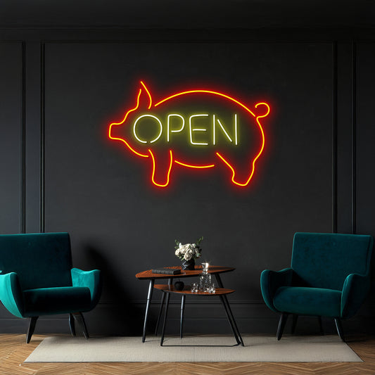 Butcher Shop Neon Led Sign