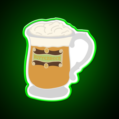 Butterbeer Butter Beer Magical Drink Beer Bar Decor Led Neon Sign Rgb Color - LED neon sign view 8