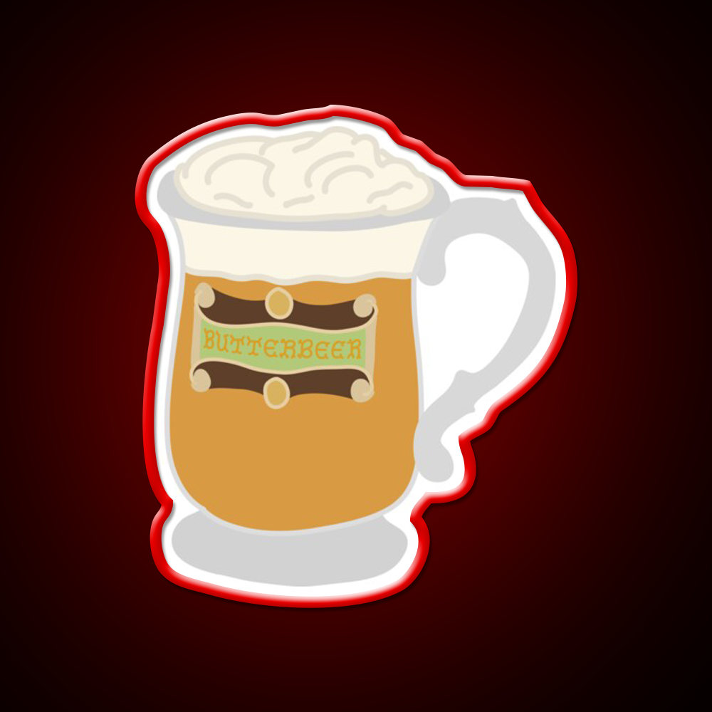 Butterbeer Butter Beer Magical Drink Beer Bar Decor Led Neon Sign Rgb Color - LED neon sign view 10