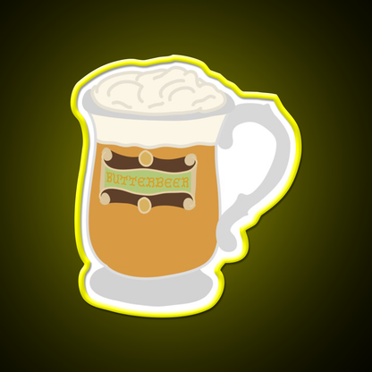 Butterbeer Butter Beer Magical Drink Beer Bar Decor Led Neon Sign Rgb Color - LED neon sign view 7