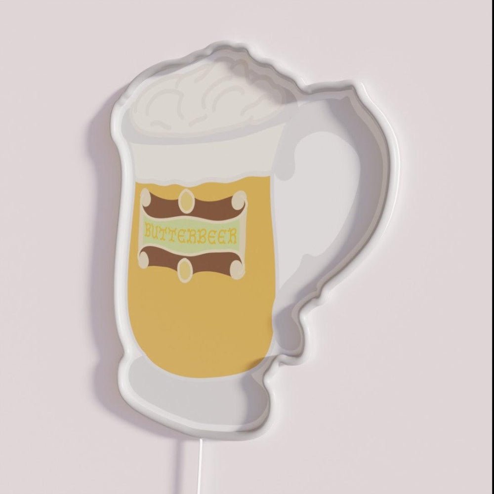 Butterbeer Butter Beer Magical Drink Rgb Led Neon Sign - Shineneon