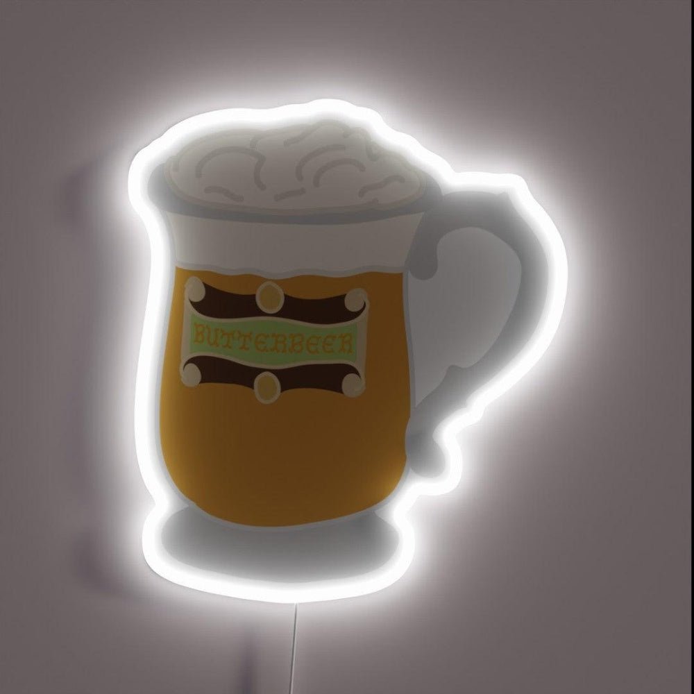 Butterbeer Butter Beer Magical Drink Rgb Led Neon Sign - Shineneon
