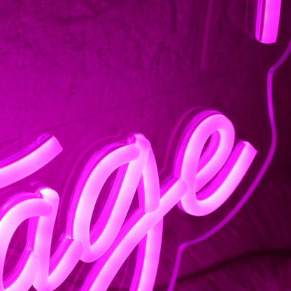 Buttercup Vintage Pink Led Neon Sign - Shineneon