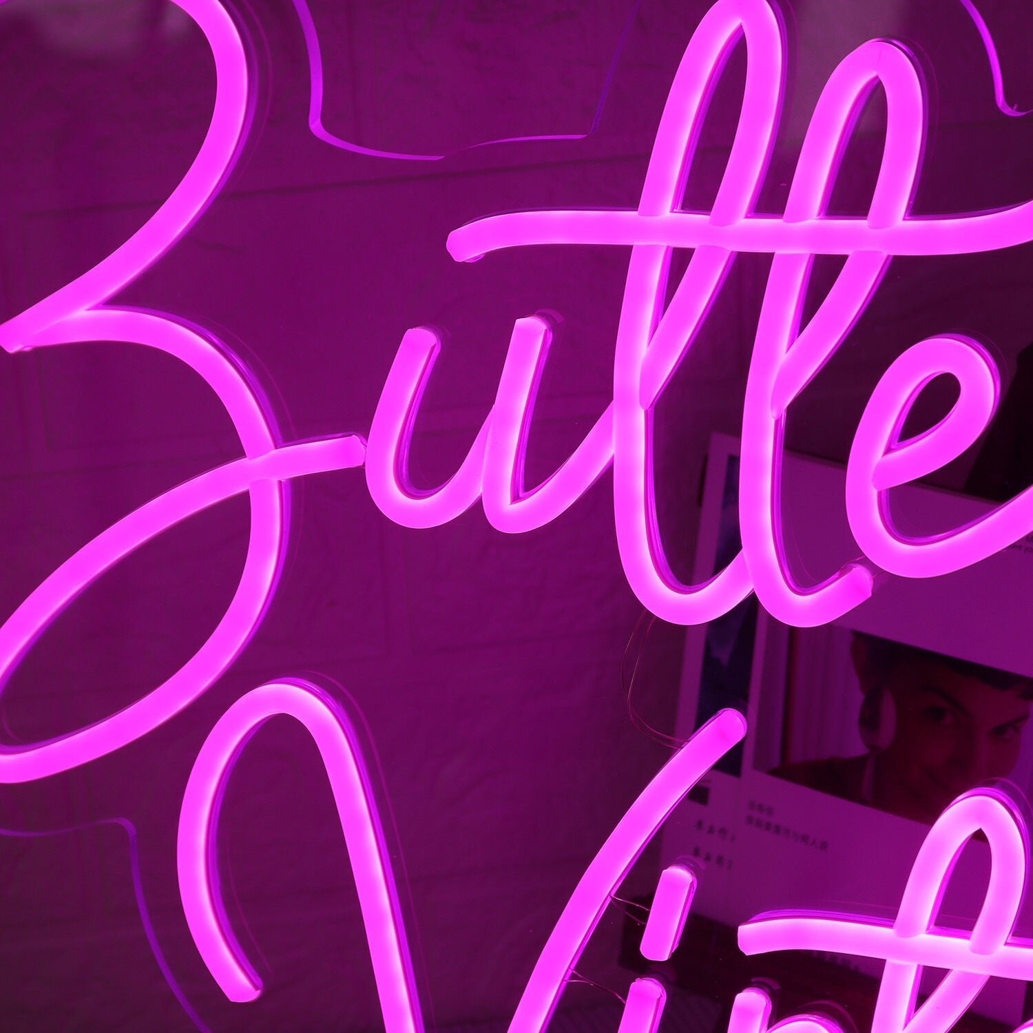 Buttercup Vintage Pink Led Neon Sign Wall Art - Shineneon