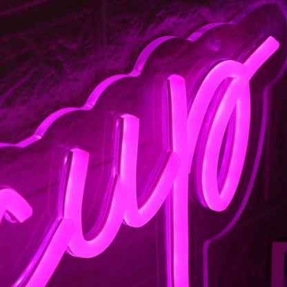 Buttercup Vintage Pink Led Neon Sign Wall Art - Shineneon