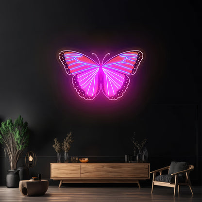 Butterfly Aesthetic Vsco Neon Signs for wall art