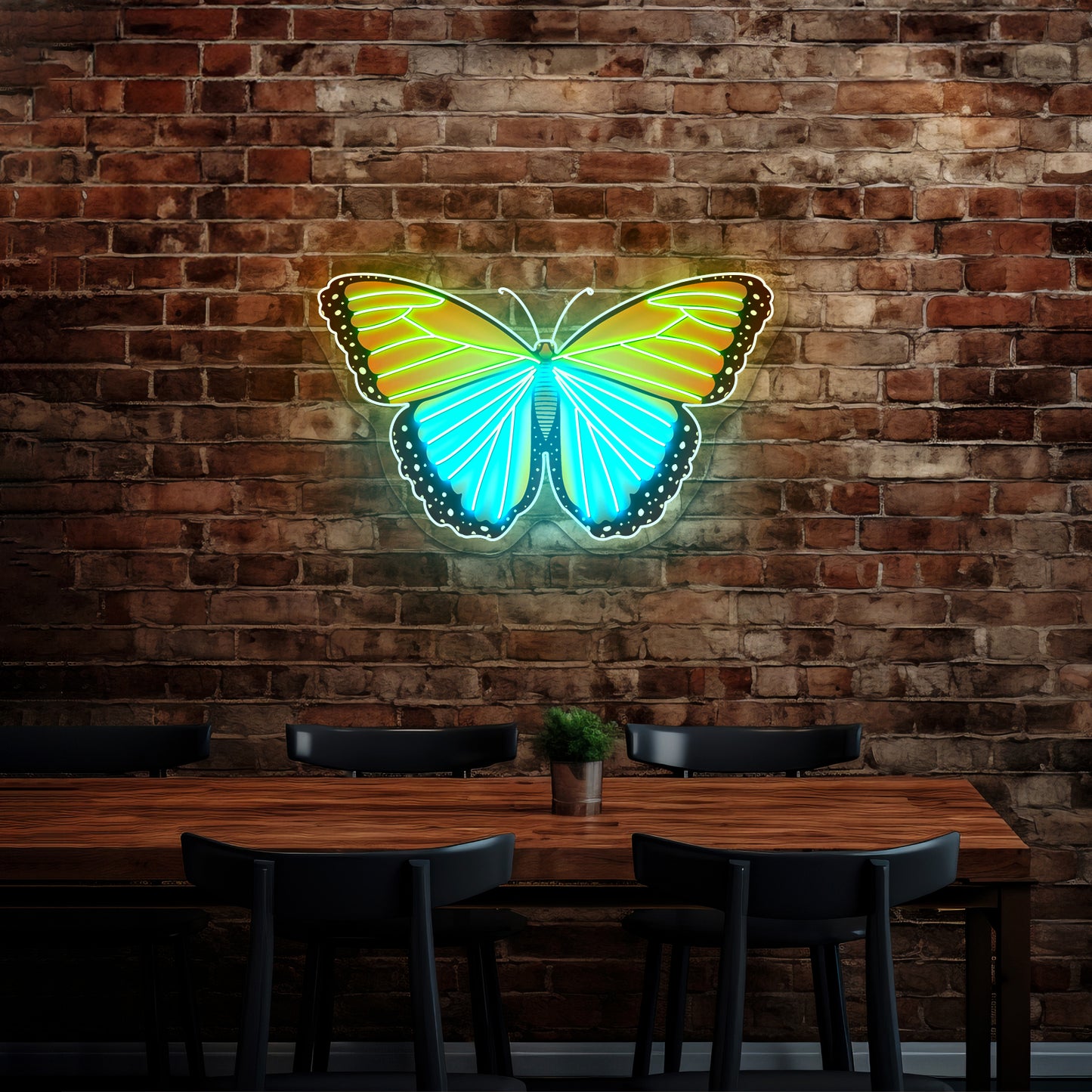 Butterfly Aesthetic Vsco Neon Signs for wall art