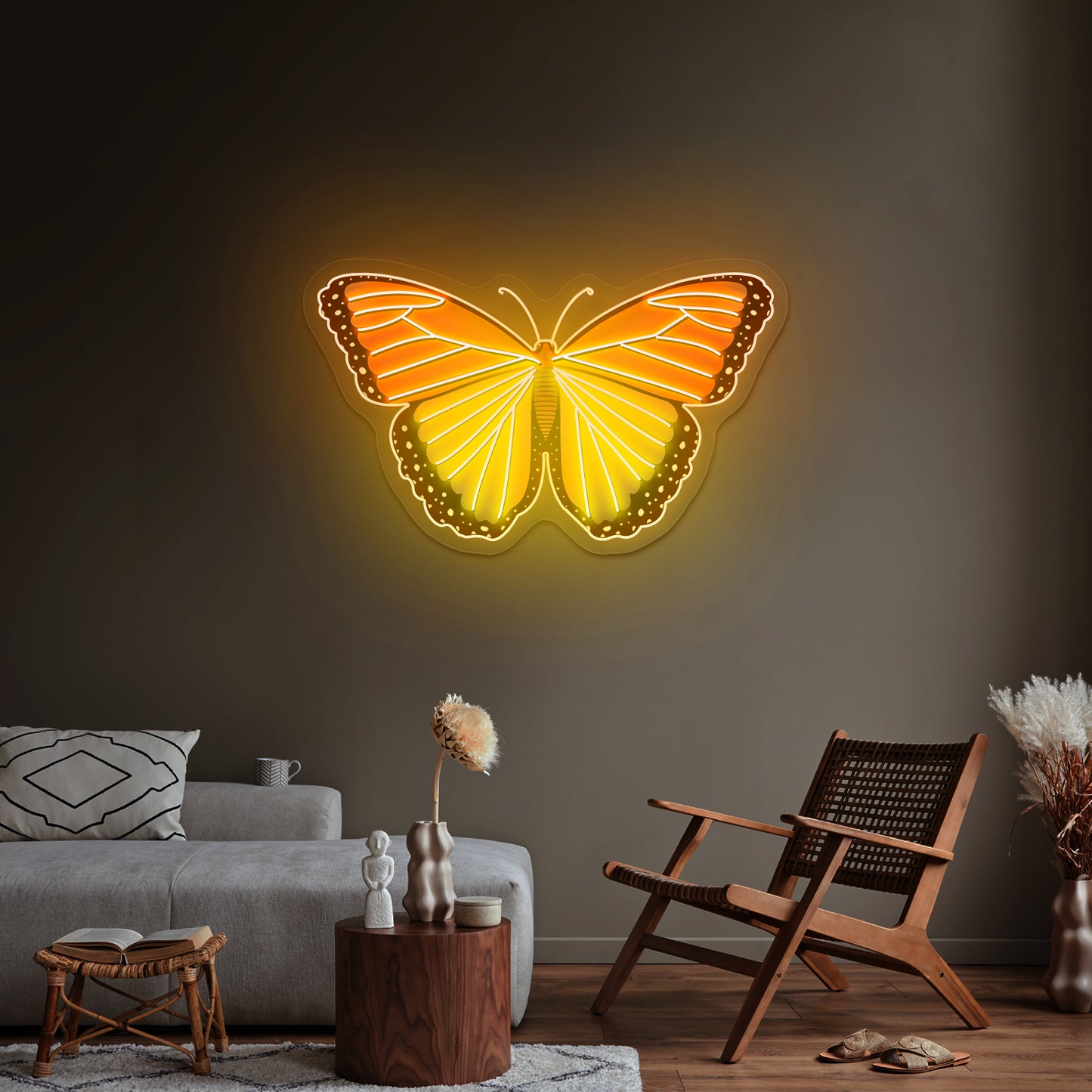 Butterfly Aesthetic Vsco Neon Signs for wall art