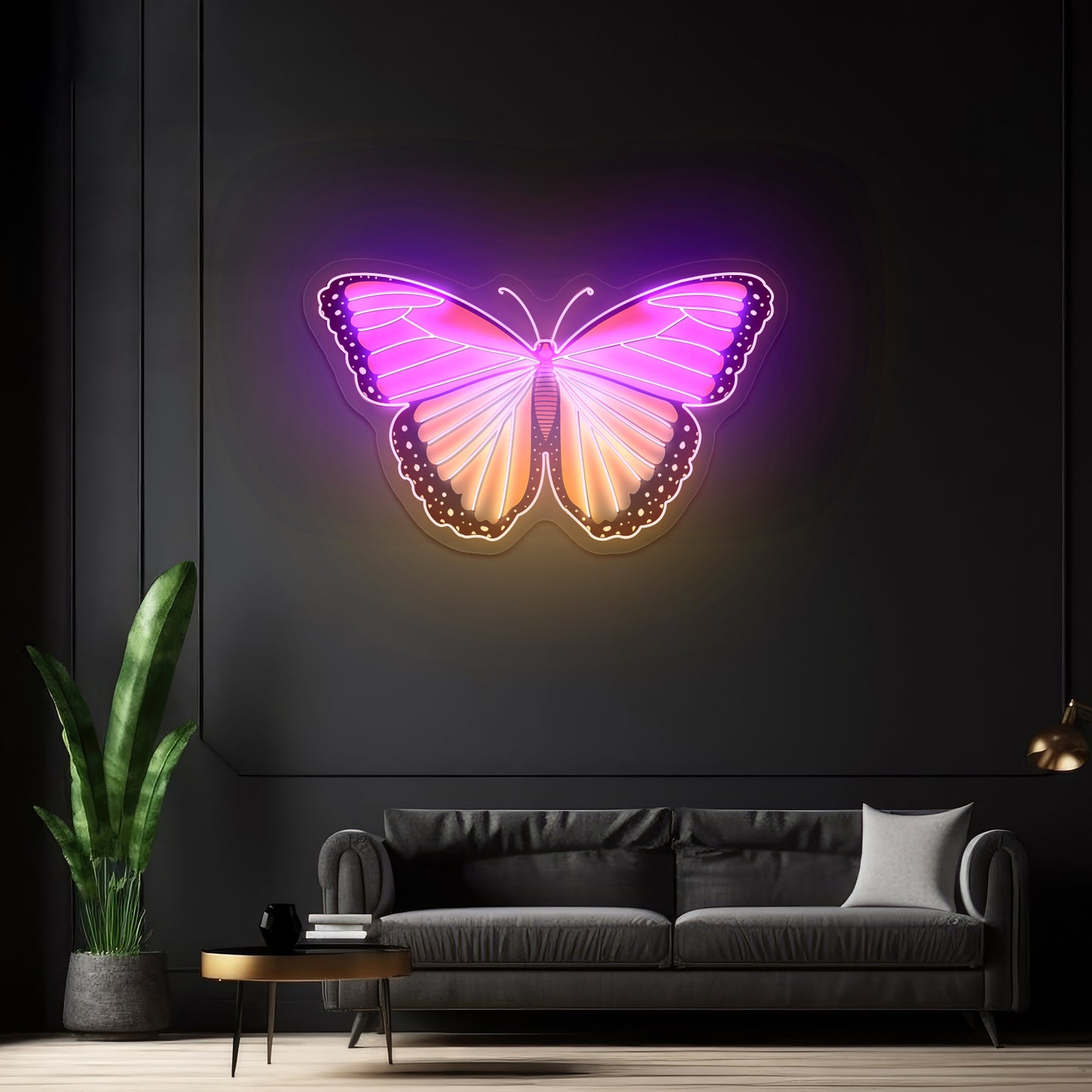 Butterfly Aesthetic Vsco Neon Signs for wall art