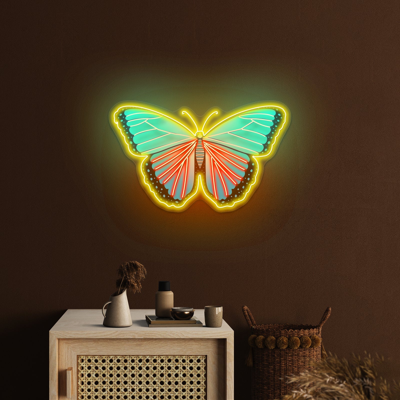 Butterfly Blue Aesthetic Neon Signs Wall Decor - Shineneon