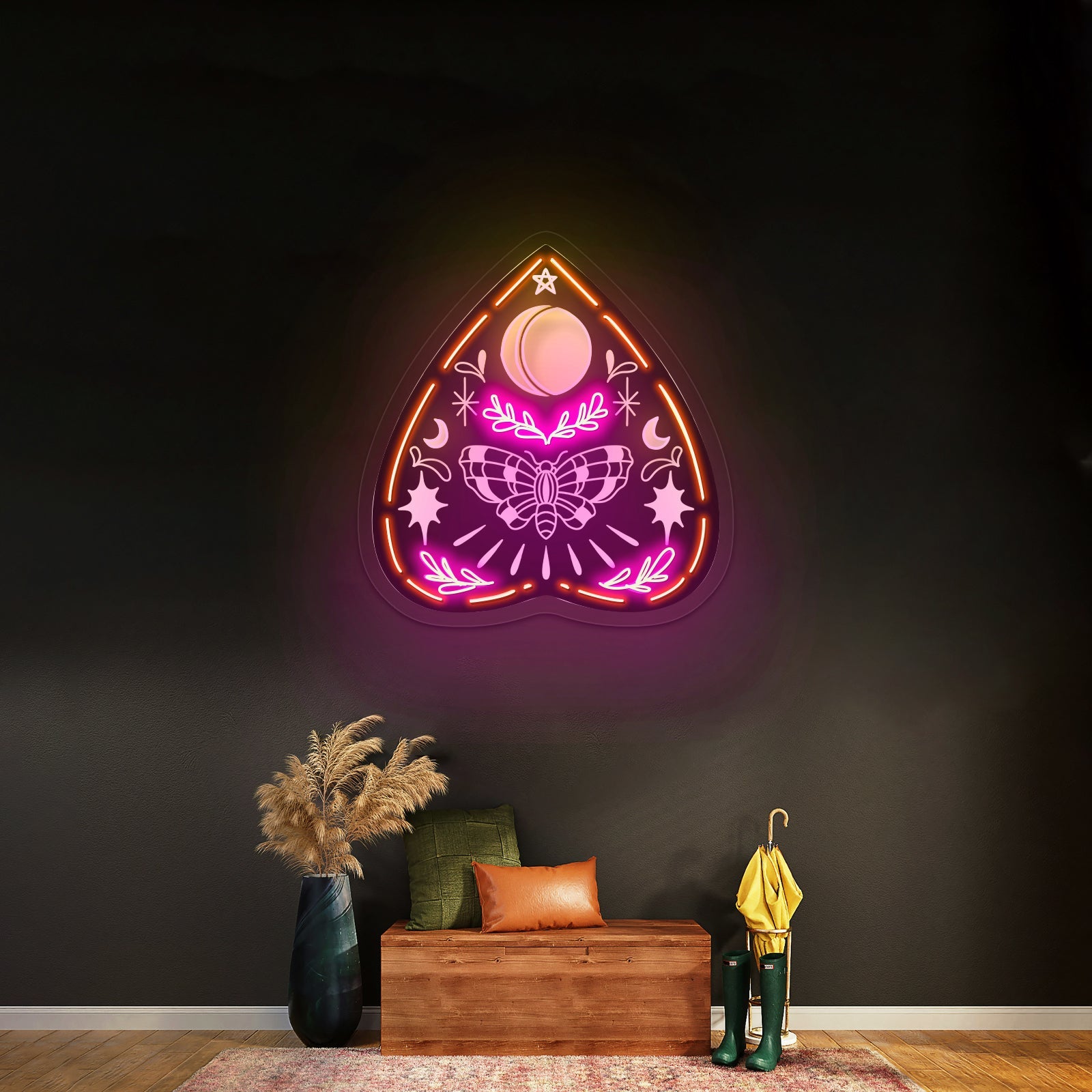 Butterfly Moon Neon Signs - Shineneon