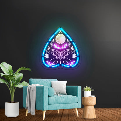 Butterfly Moon Neon Signs