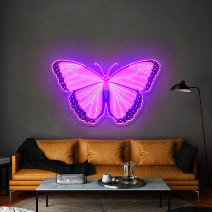 Butterfly Multicolor Painting Neon Signs - Shineneon