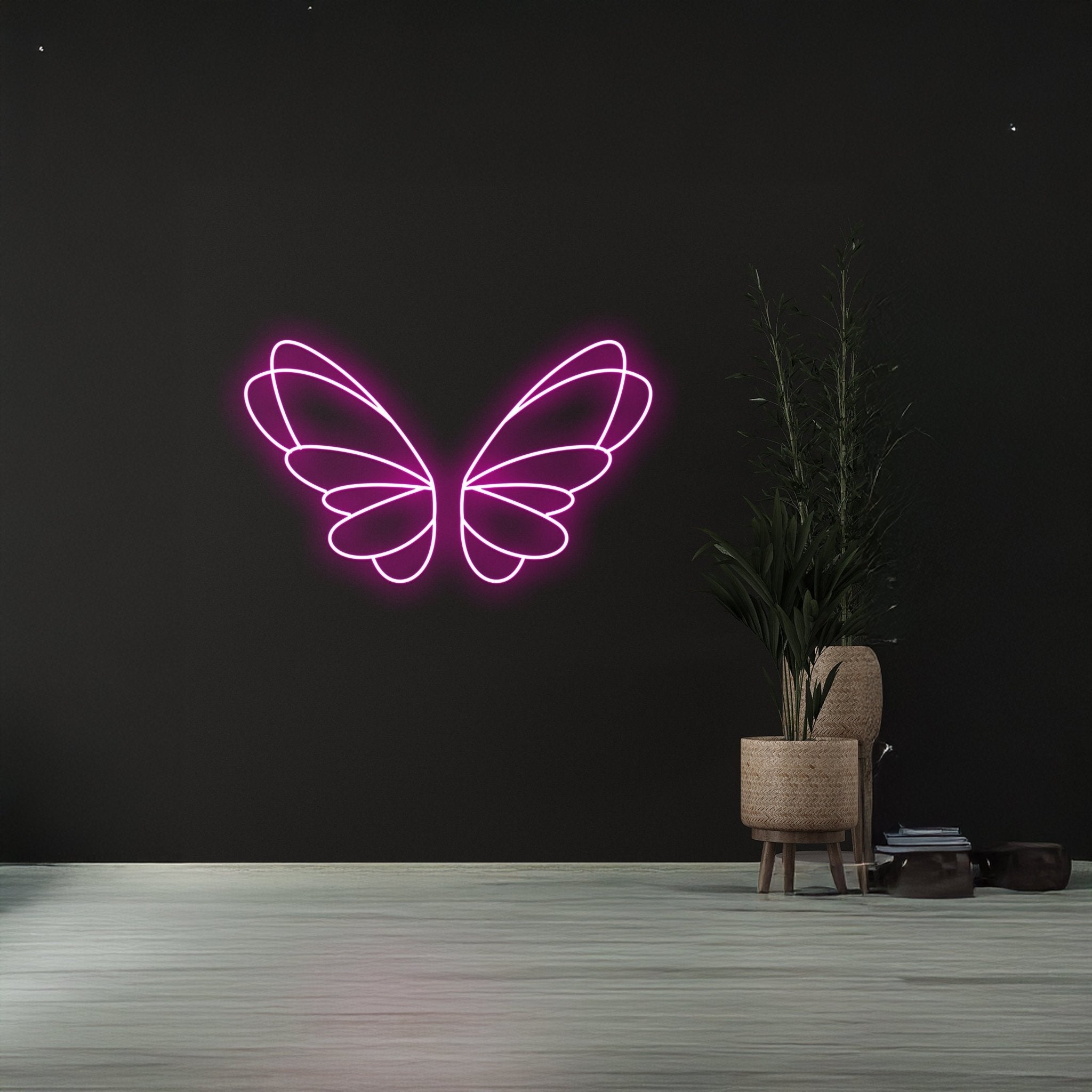 Butterfly Neon Sign Fairy Wings Neon Light - Shineneon