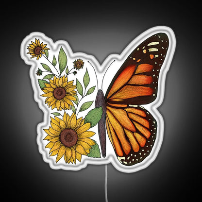 Butterfly Rgb Led Neon Sign Pop Wall Art - Shineneon