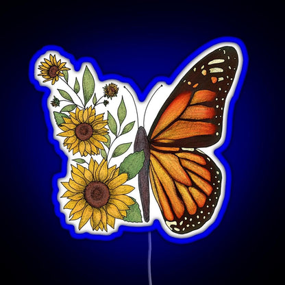 Butterfly Rgb Led Neon Sign Pop Wall Art - Shineneon