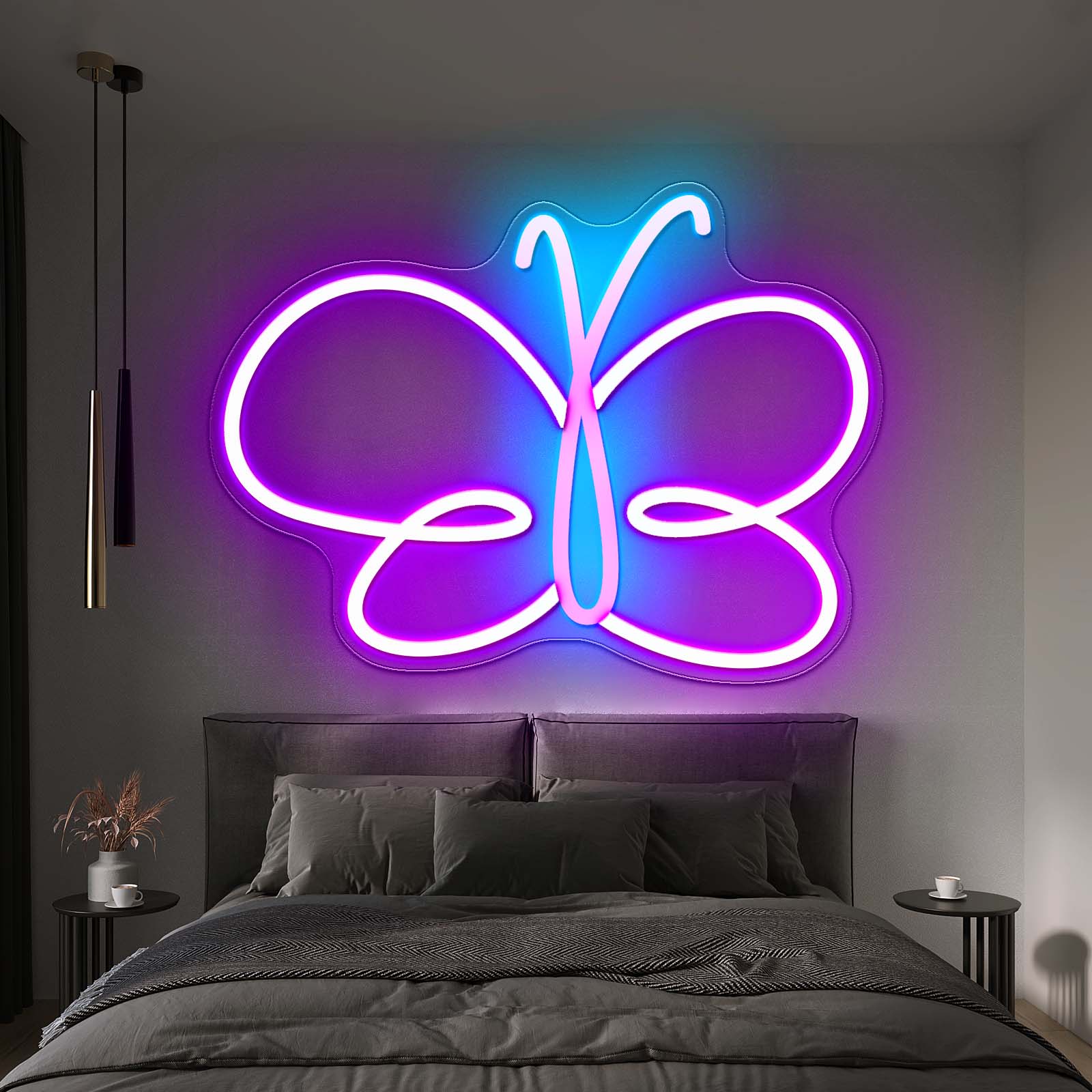 Butterfly Tie Dye Aesthetic Neon Signs - Shineneon