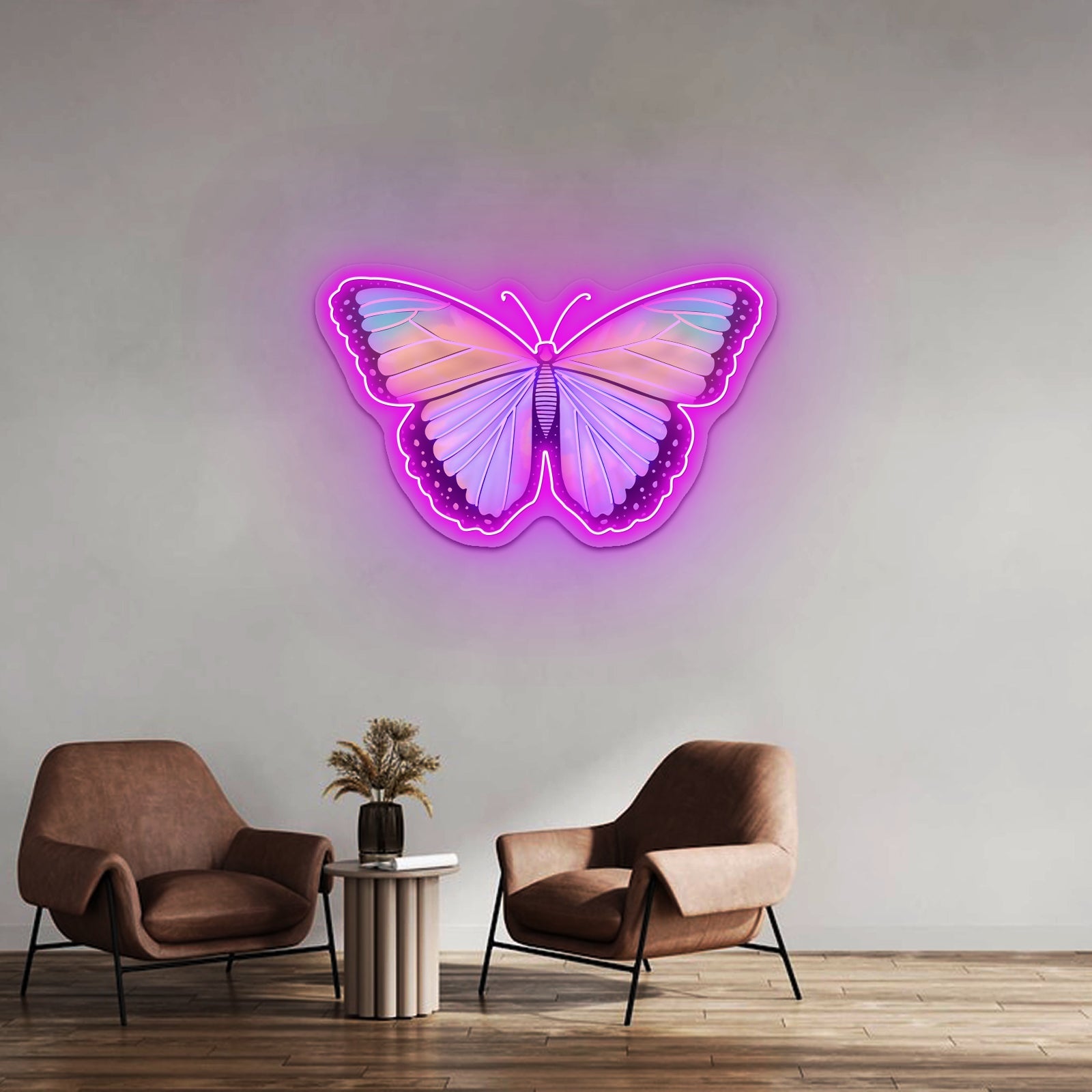 Butterfly Tie Dye Aesthetic Neon Signs - Shineneon