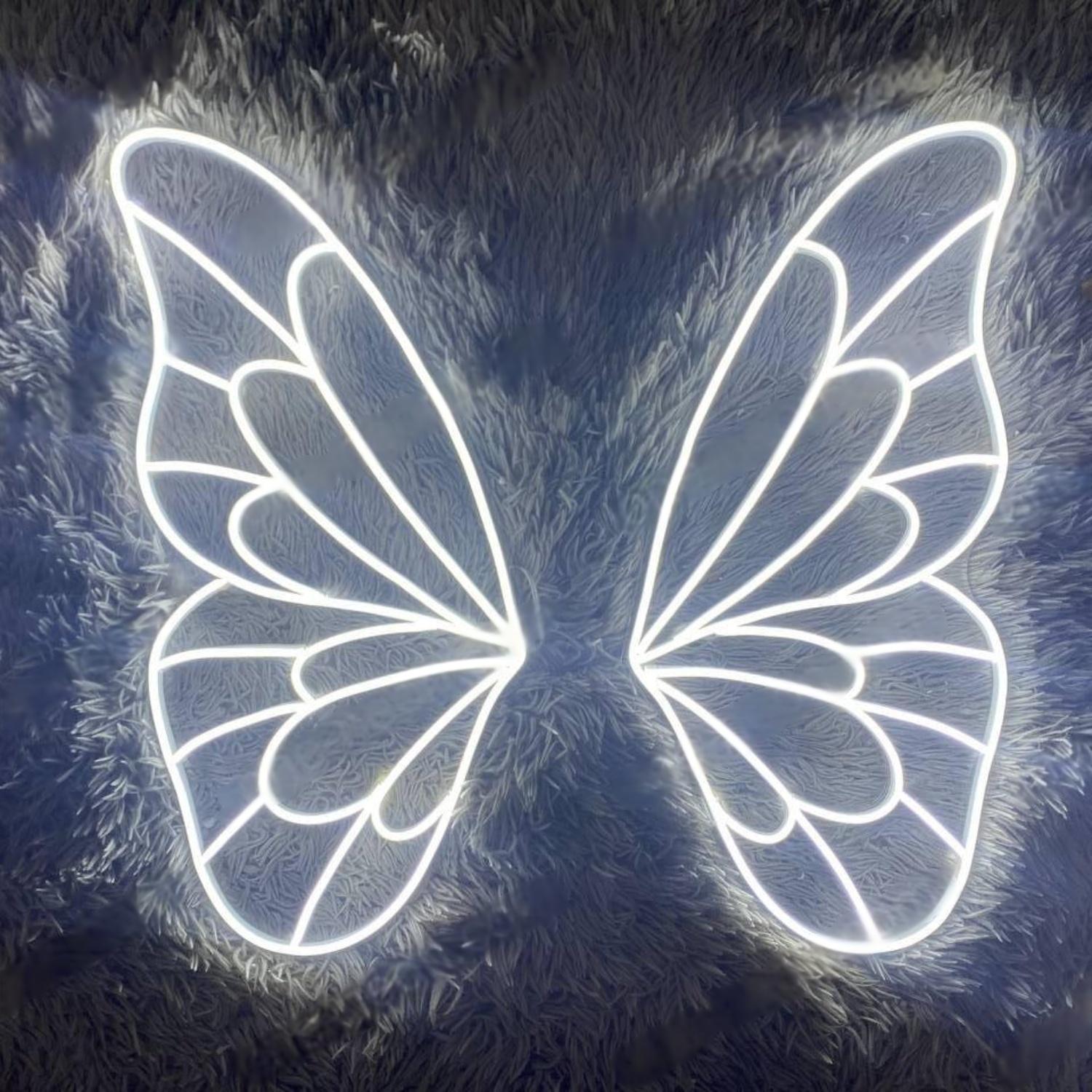 Butterfly Wings Led Neon Sign For Indoor Wedding Party Decor | Shineneon