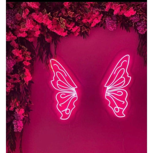 Butterfly Wings Led Sign Business Neon Sign