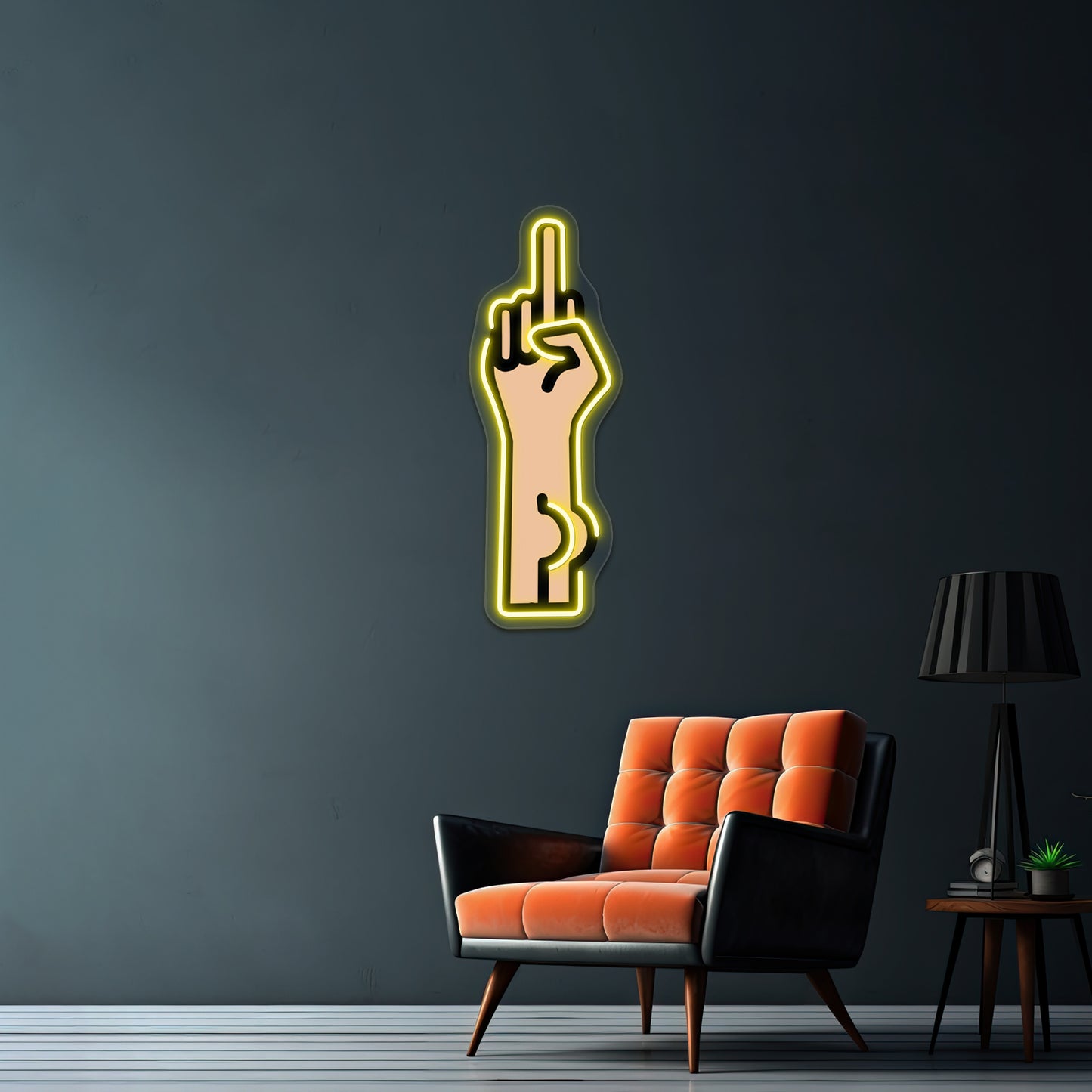 Buttfinger Wall Artwork Neon Signs