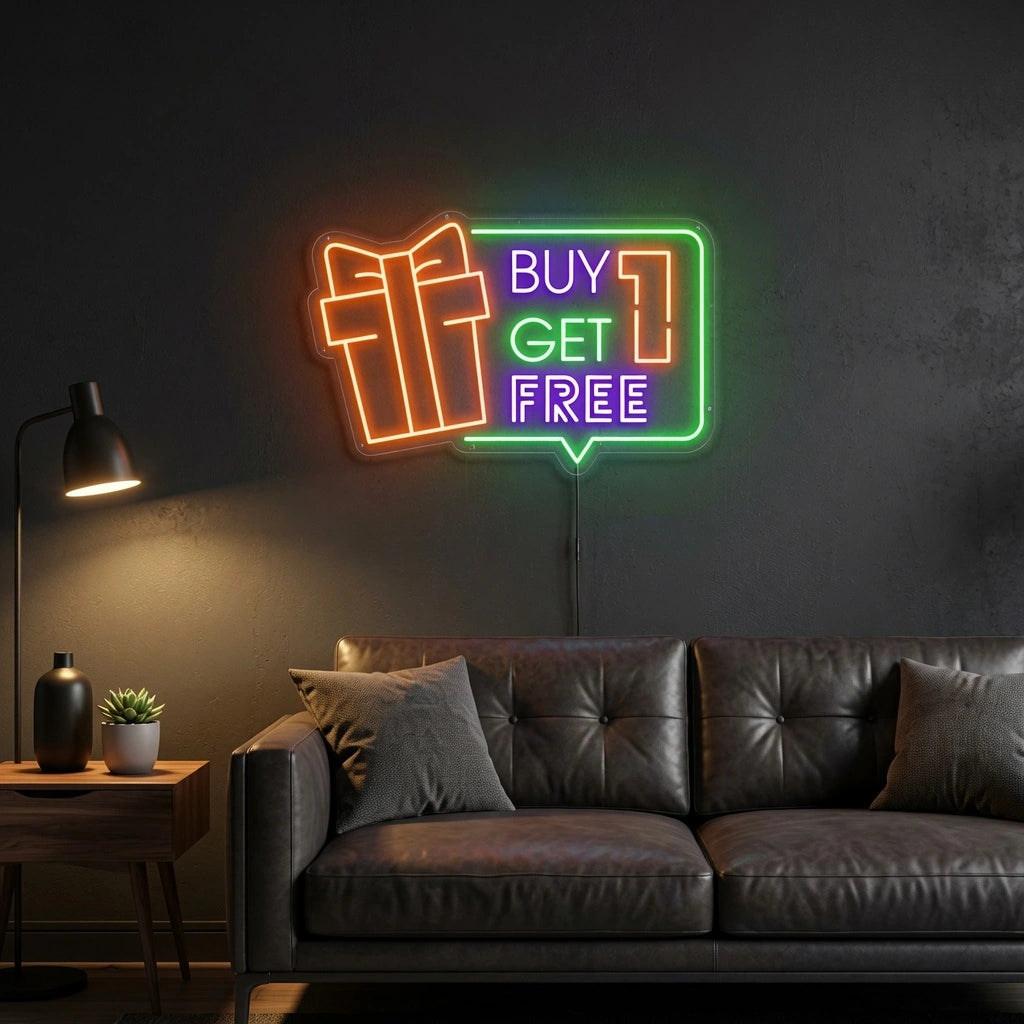 Buy 1 Get 1 Free LED Neon Sign - 02 High-Converting Product Image