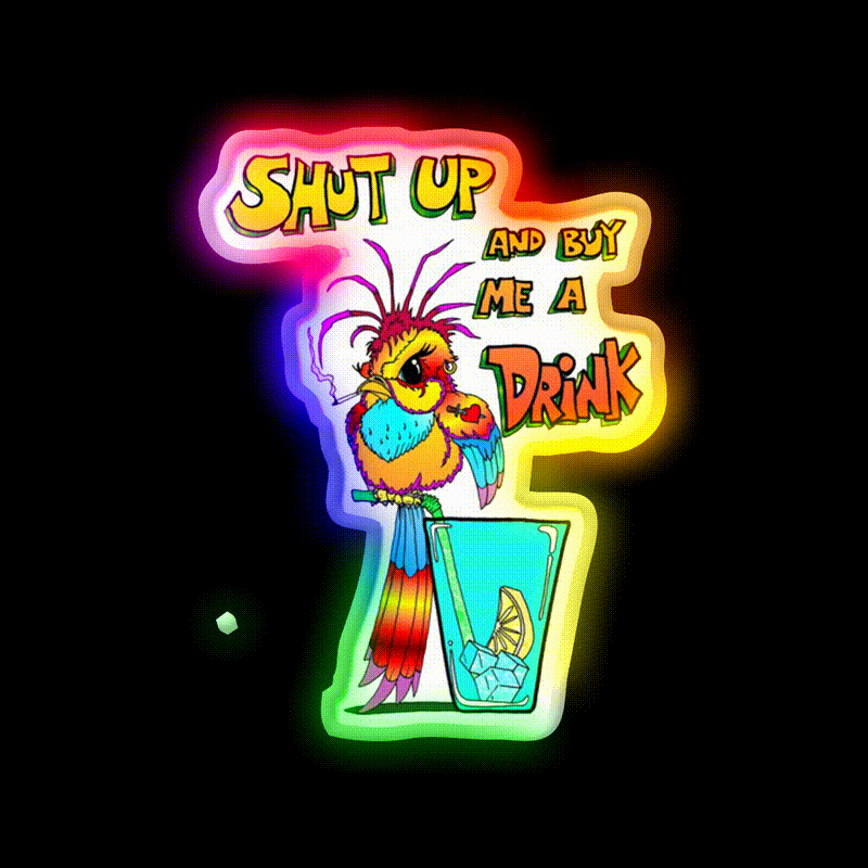 Buy Me A Drink Man Cave Bar Led Neon Sign Rgb Color