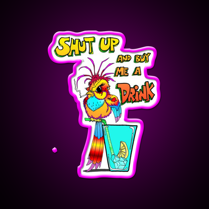 Buy Me A Drink Man Cave Bar Led Neon Sign Rgb Color