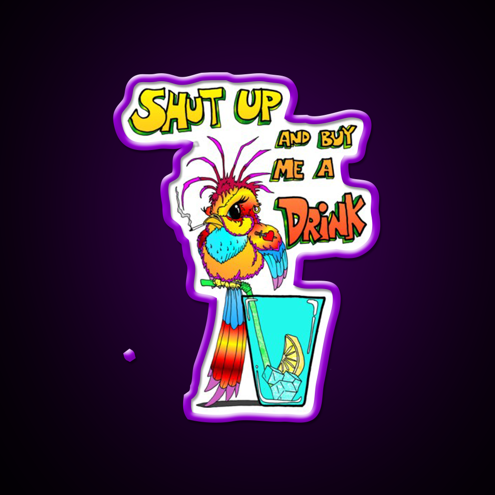 Buy Me A Drink Man Cave Bar Led Neon Sign Rgb Color