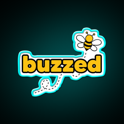 Buzzed Beer Bar Decor Led Neon Sign Rgb Color