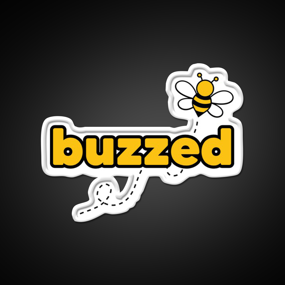 Buzzed Beer Bar Decor Led Neon Sign Rgb Color