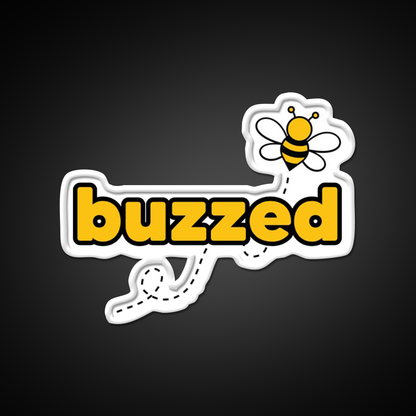 Buzzed Beer Bar Decor Led Neon Sign Rgb Color