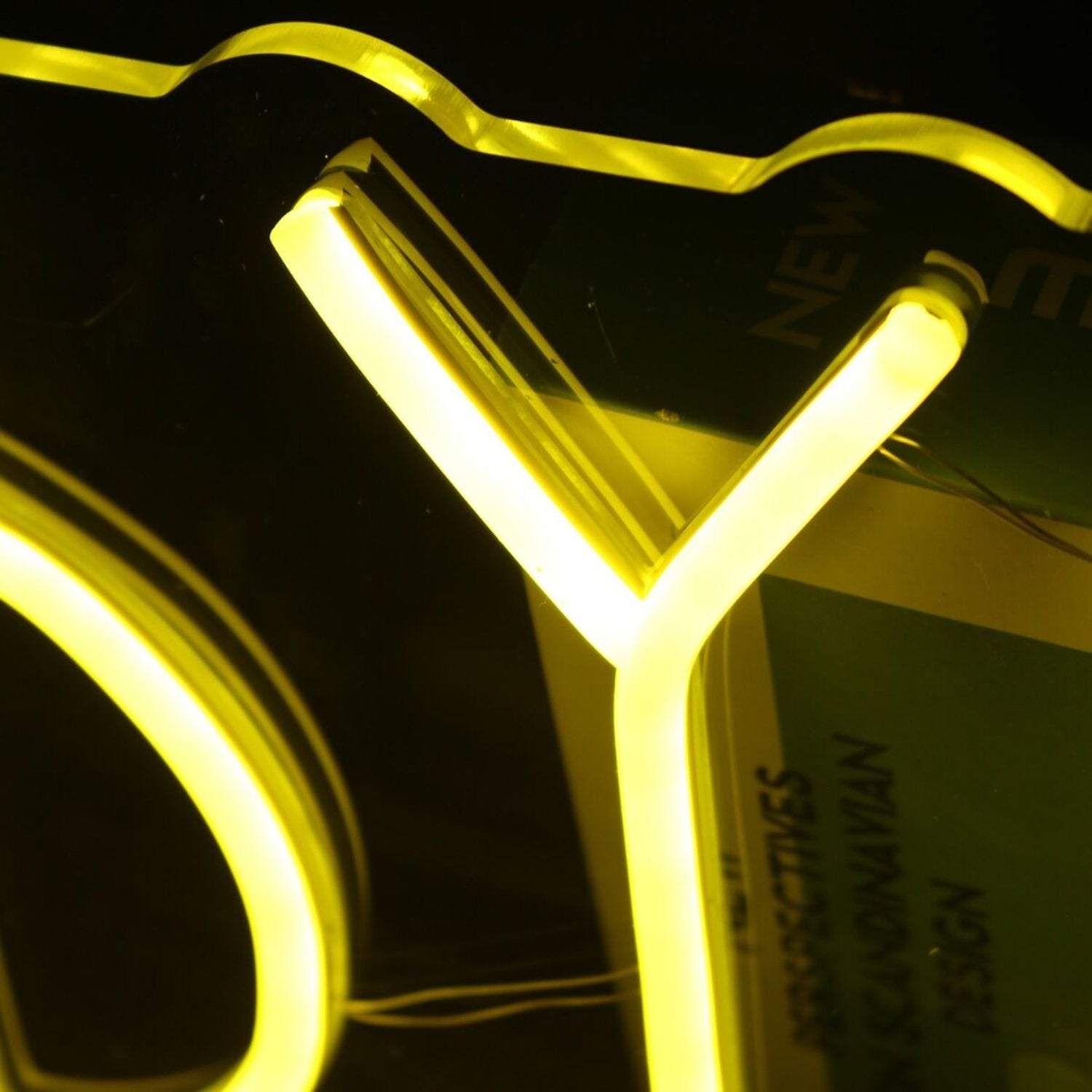 Byrd Rest Yellow Led Neon Sign - Shineneon