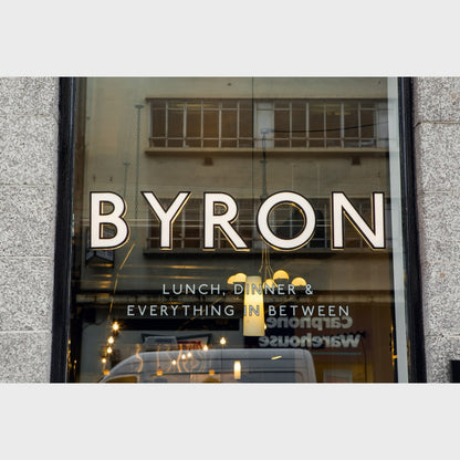 Byron 3D Frontlit Channel Letters Led Light Sign