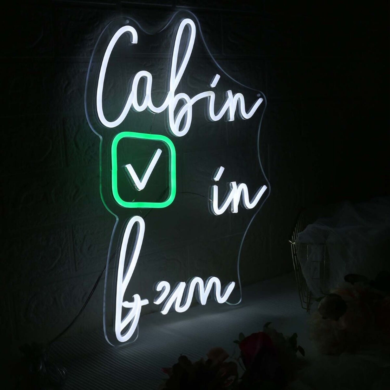 Cabin In Here Custom Led Neon Sign - Shineneon