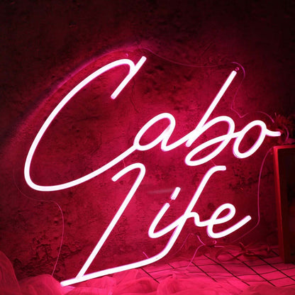 Cabo Life Red Led Neon Sign - Shineneon