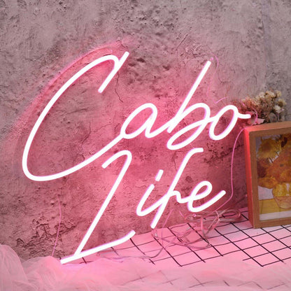 Cabo Life Red Led Neon Sign - Shineneon