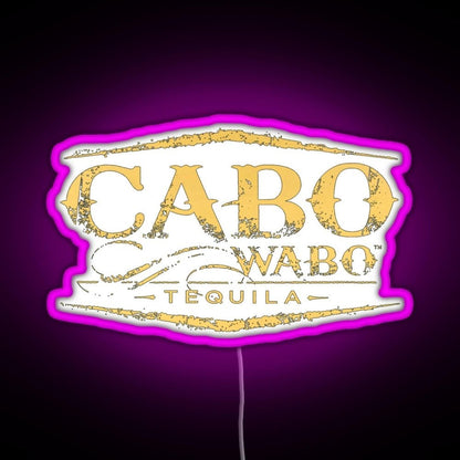 Cabo Wabo Tequila Rgb Neon Sign - Shineneon