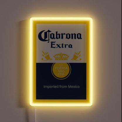 Cabrona Extra La Perversa Mas Fina Rgb Led Neon Sign - Shineneon