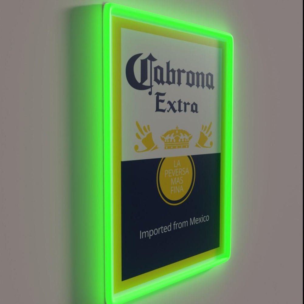 Cabrona Extra La Perversa Mas Fina Rgb Led Neon Sign - Shineneon
