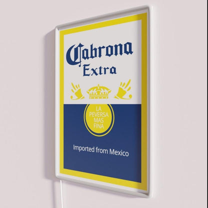 Cabrona Extra La Perversa Mas Fina Rgb Led Neon Sign - Shineneon