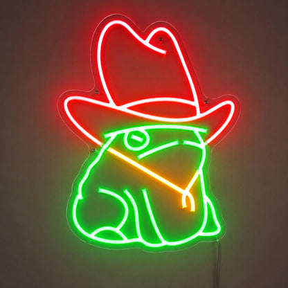 Cactus Cowboy Hat Neon Sign LED Neon Sign main product image