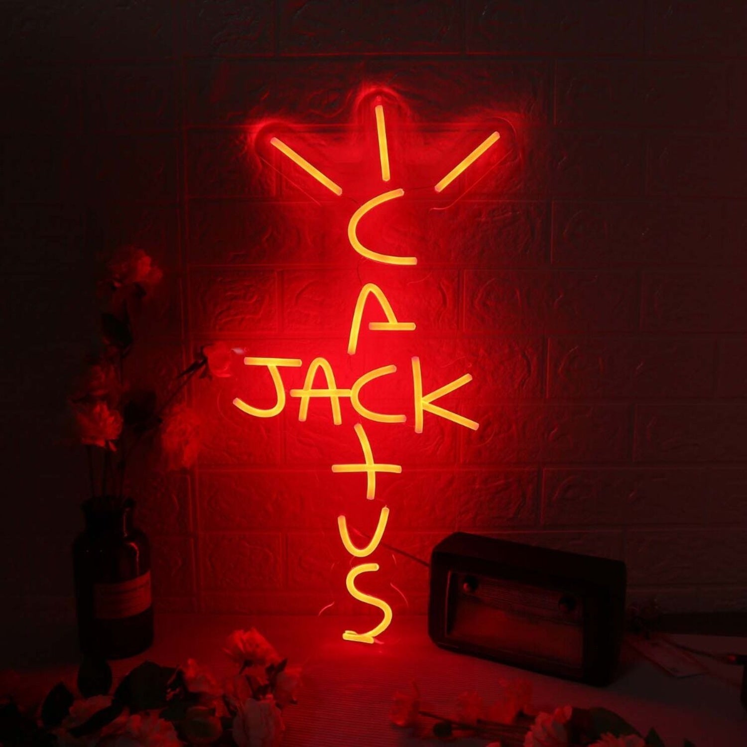 Cactus Jack Red Led Neon Sign - Shineneon