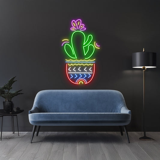 Cactus Led Neon Sign