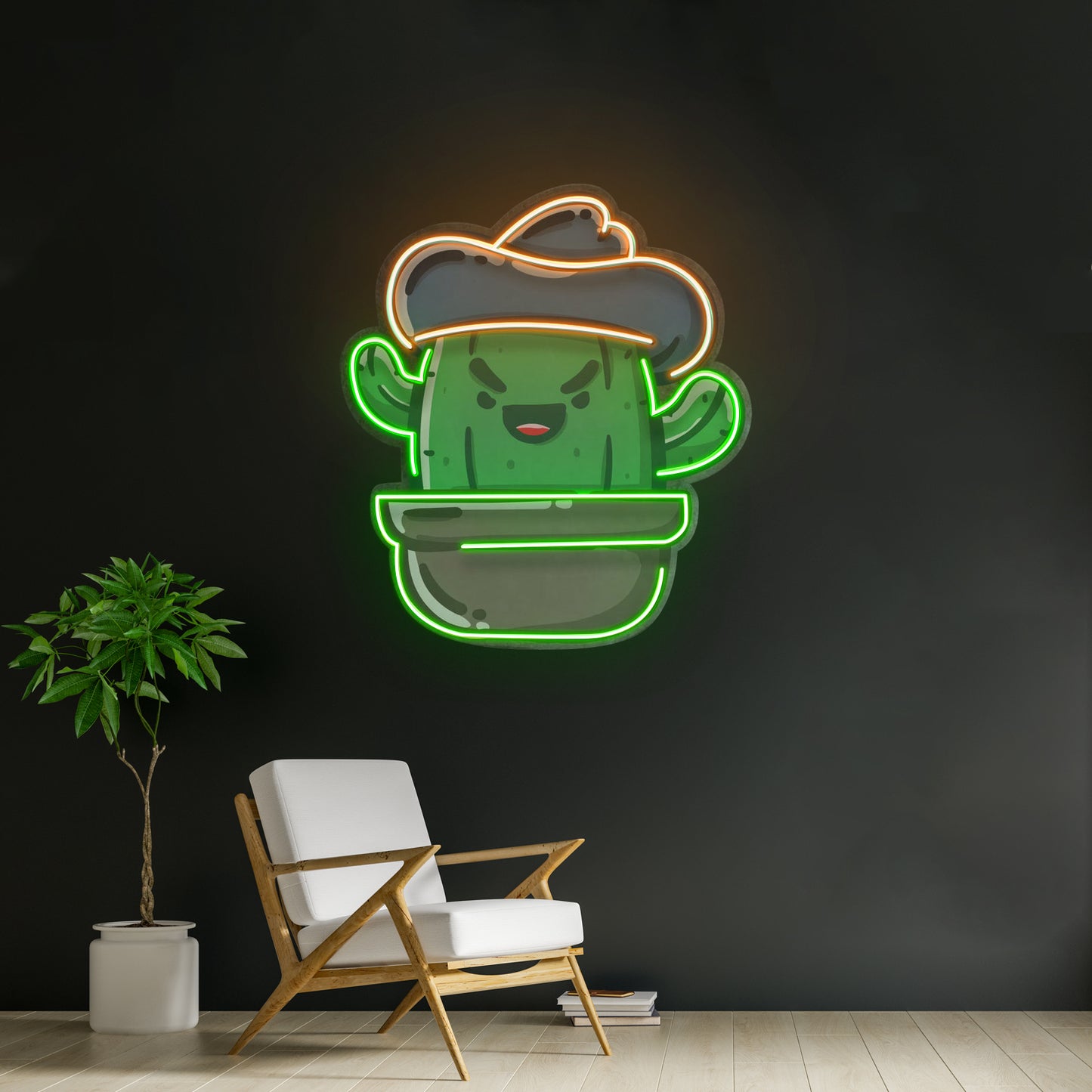 Cactus Led Neon Sign Light Custom Led Signs