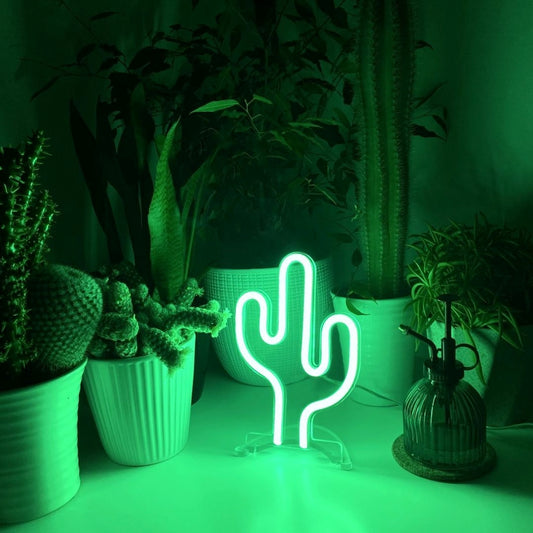 Cactus Neon Signs Neon Lights Led Neon Signs For Bars Light