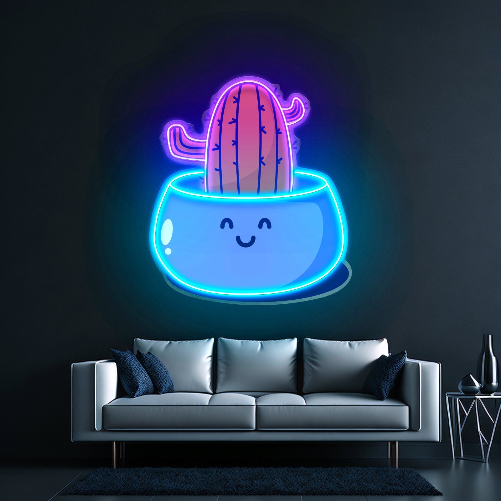 Cactus Succulent Plant Led Neon Sign Light Custom Led Signs - Shineneon
