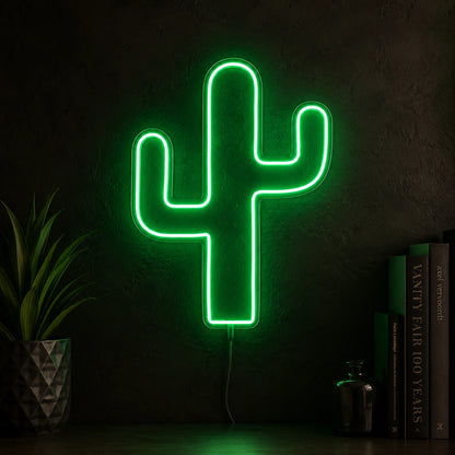 Cactus Wall Neon Sign LED Neon Sign high-converting product image