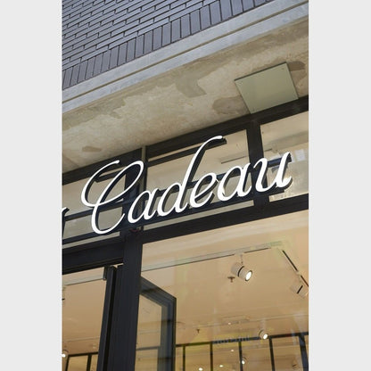 Cadeau 3D Frontlit Channel Letters Led Light Sign - Shineneon