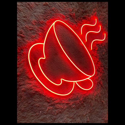 Caf Or Home Kitchen Ambiance With Coffee Shop Led Neon Sign | Shineneon